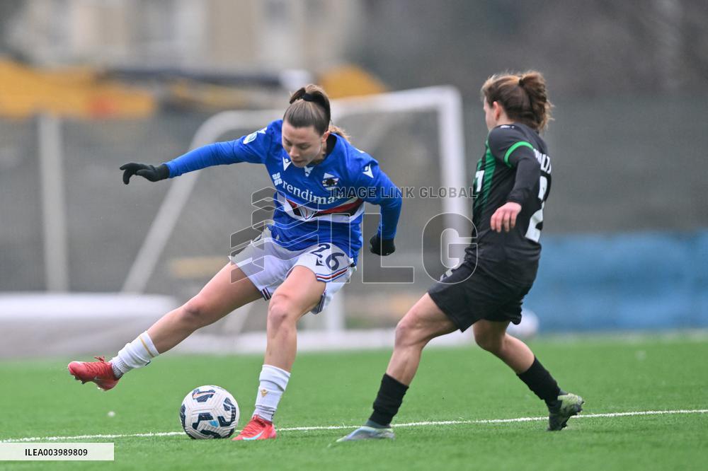 CALCIO - Serie A Femminile - Sampdoria Women vs US Sassuolo