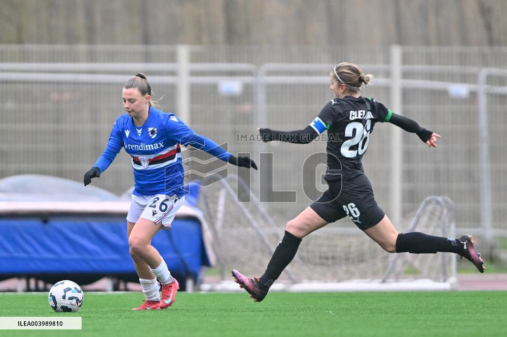 CALCIO - Serie A Femminile - Sampdoria Women vs US Sassuolo