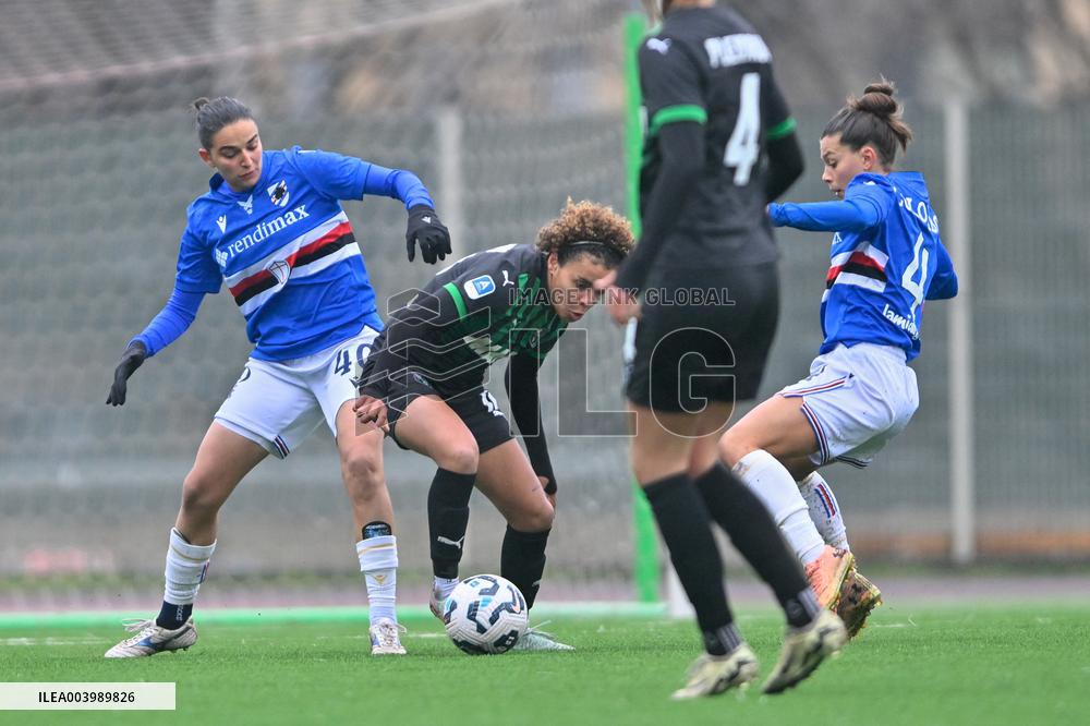 CALCIO - Serie A Femminile - Sampdoria Women vs US Sassuolo