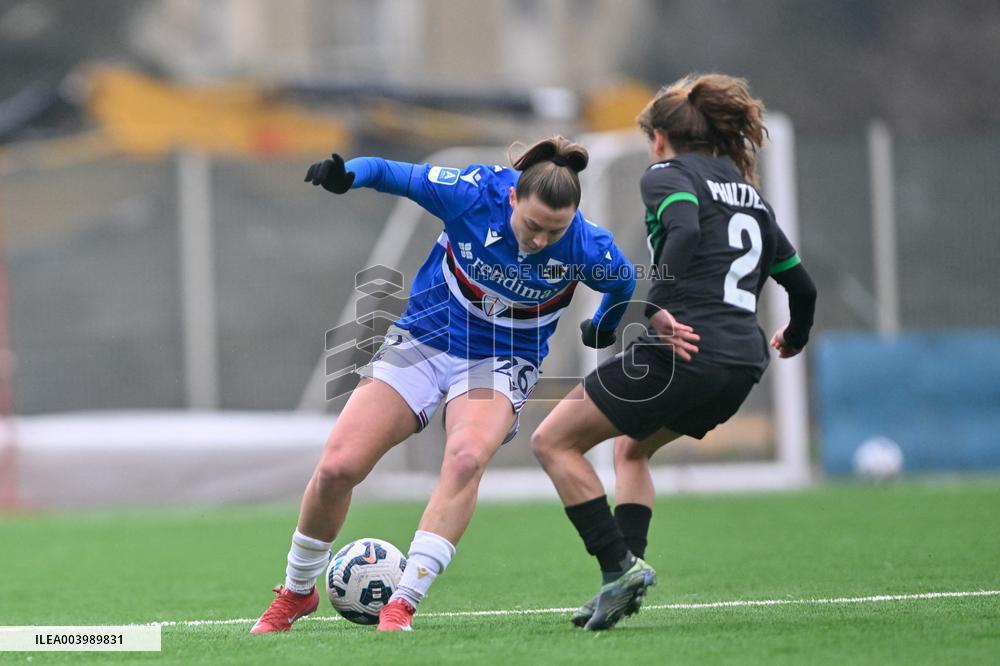 CALCIO - Serie A Femminile - Sampdoria Women vs US Sassuolo