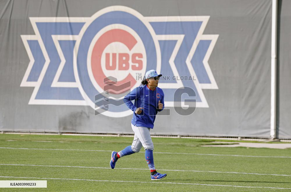 Baseball: Chicago Cubs pitcher Imanaga