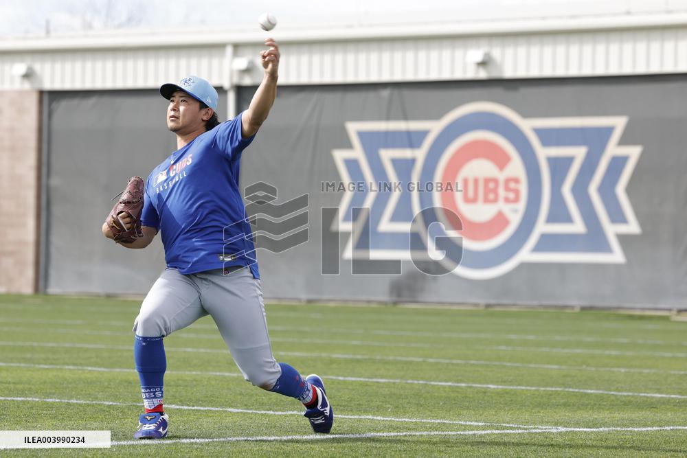 Baseball: Chicago Cubs pitcher Imanaga