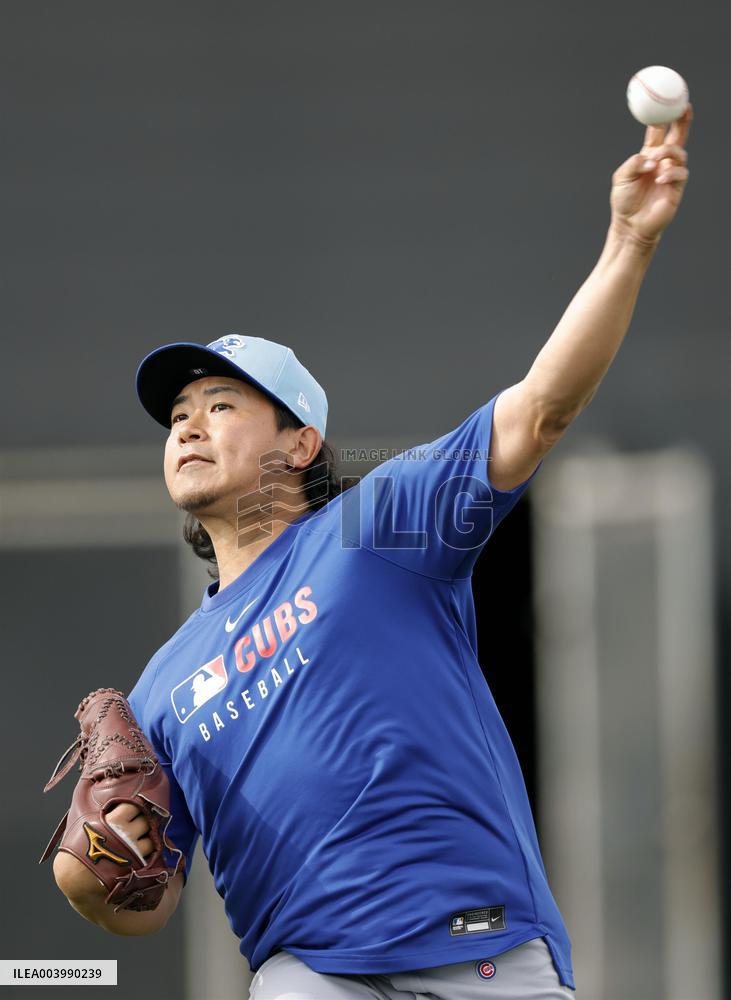 Baseball: Chicago Cubs pitcher Imanaga