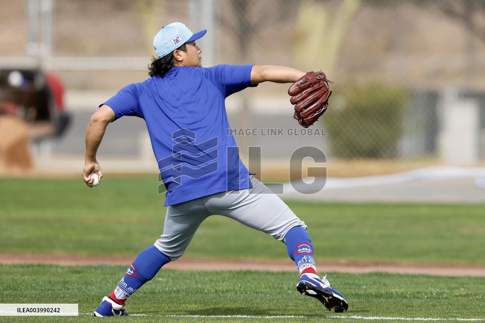 Baseball: Chicago Cubs pitcher Imanaga