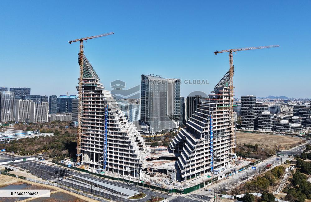 VIVO AI Hearquarter Construction in Hangzhou