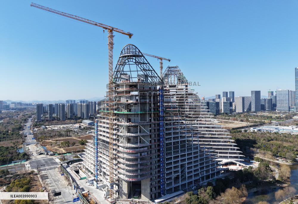 VIVO AI Hearquarter Construction in Hangzhou