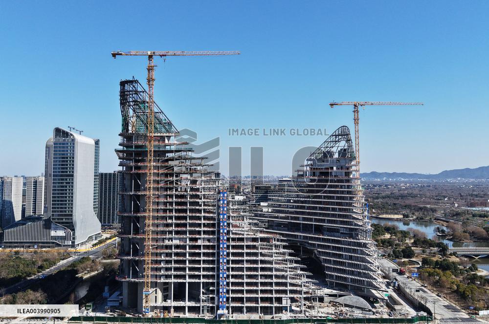 VIVO AI Hearquarter Construction in Hangzhou