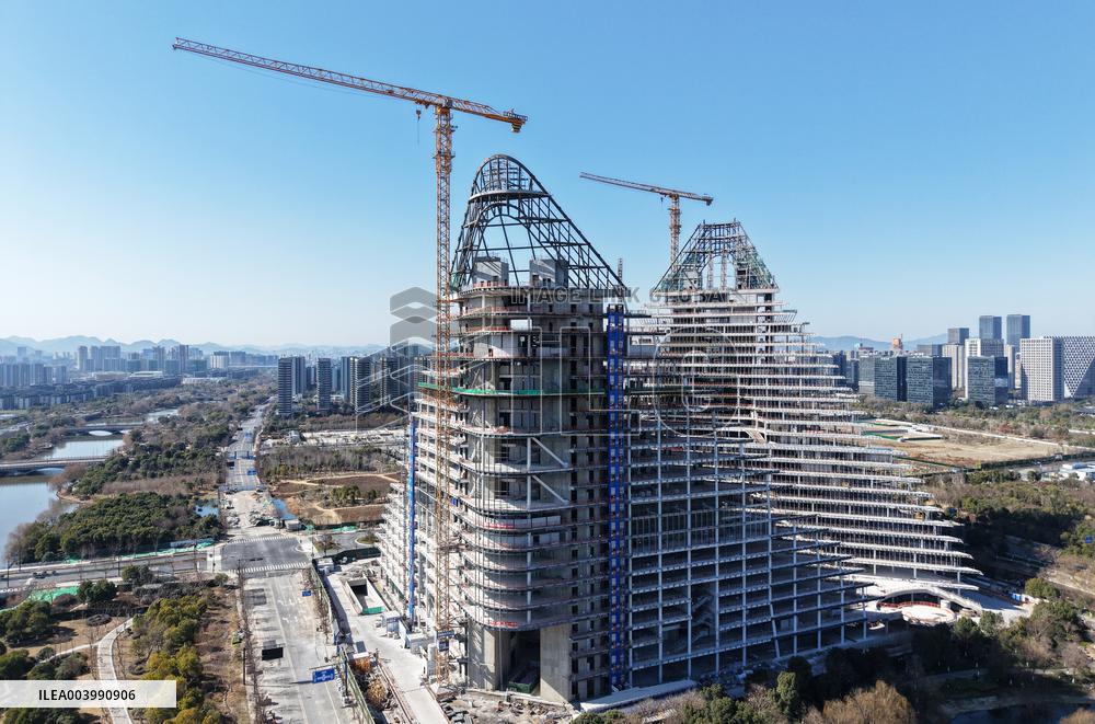 VIVO AI Hearquarter Construction in Hangzhou