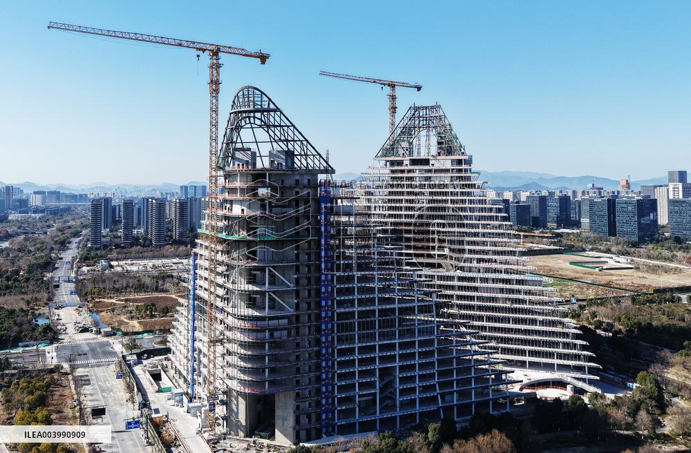 VIVO AI Hearquarter Construction in Hangzhou