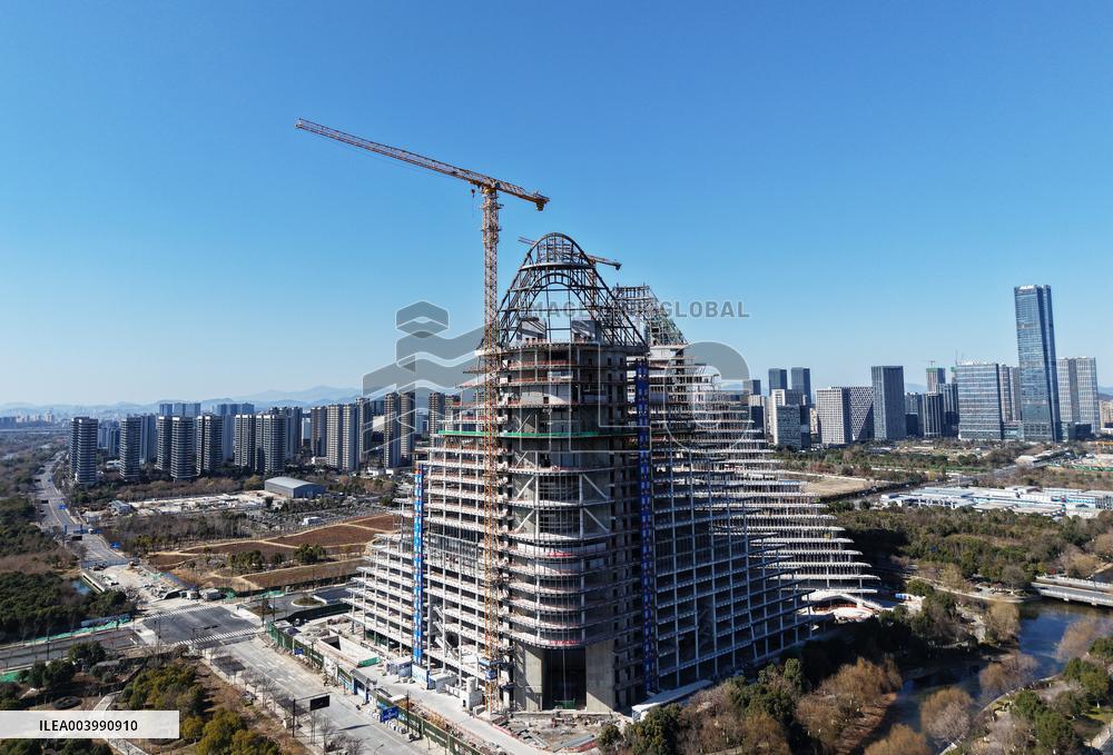 VIVO AI Hearquarter Construction in Hangzhou