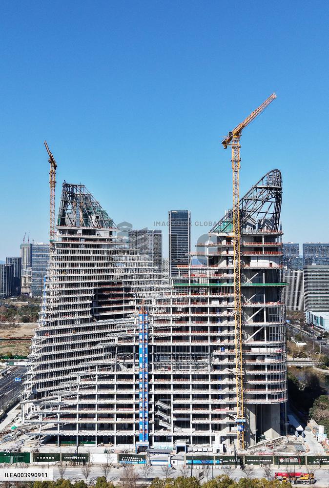 VIVO AI Hearquarter Construction in Hangzhou