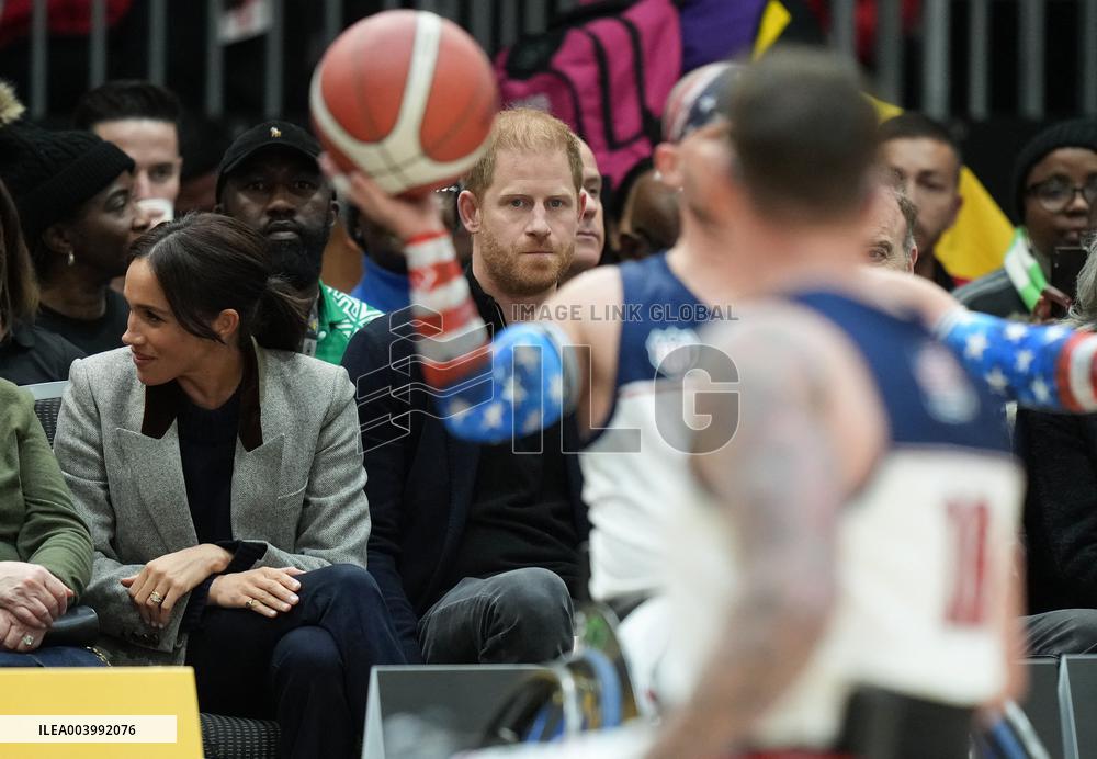 Duke And Duchess of Sussex At Invictus Games - Vancouver
