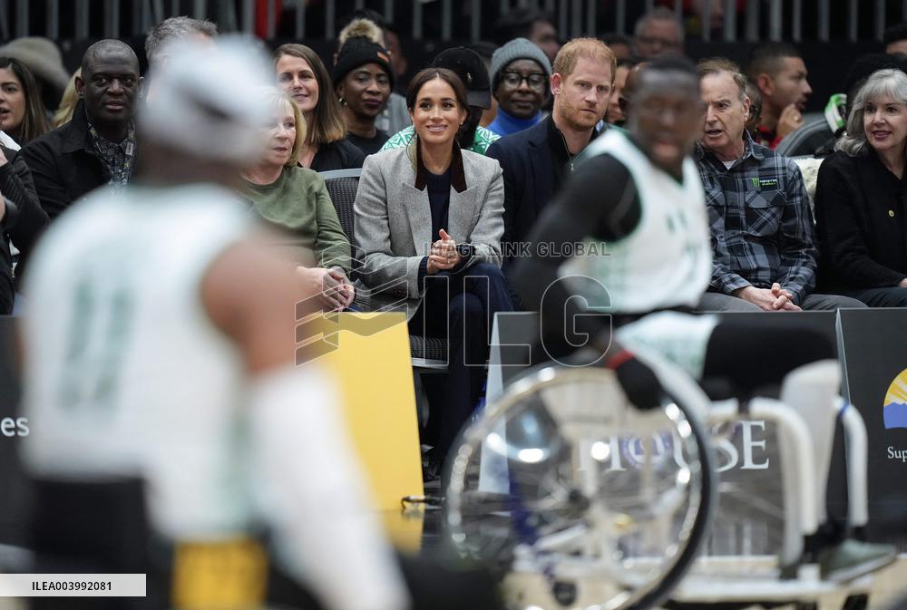 Duke And Duchess of Sussex At Invictus Games - Vancouver