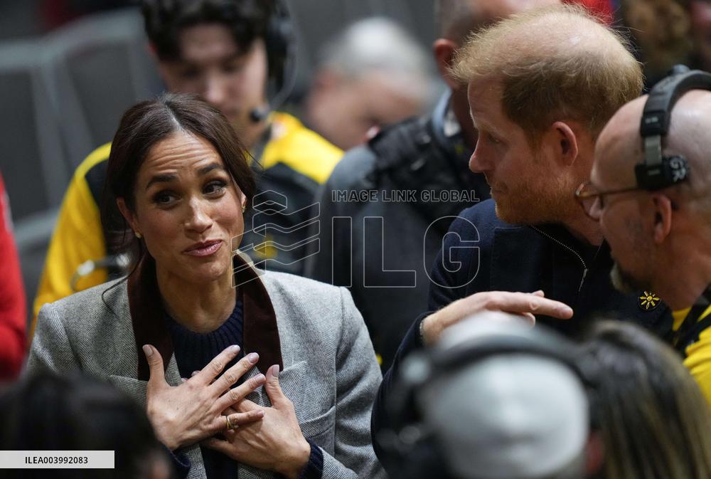 Duke And Duchess of Sussex At Invictus Games - Vancouver
