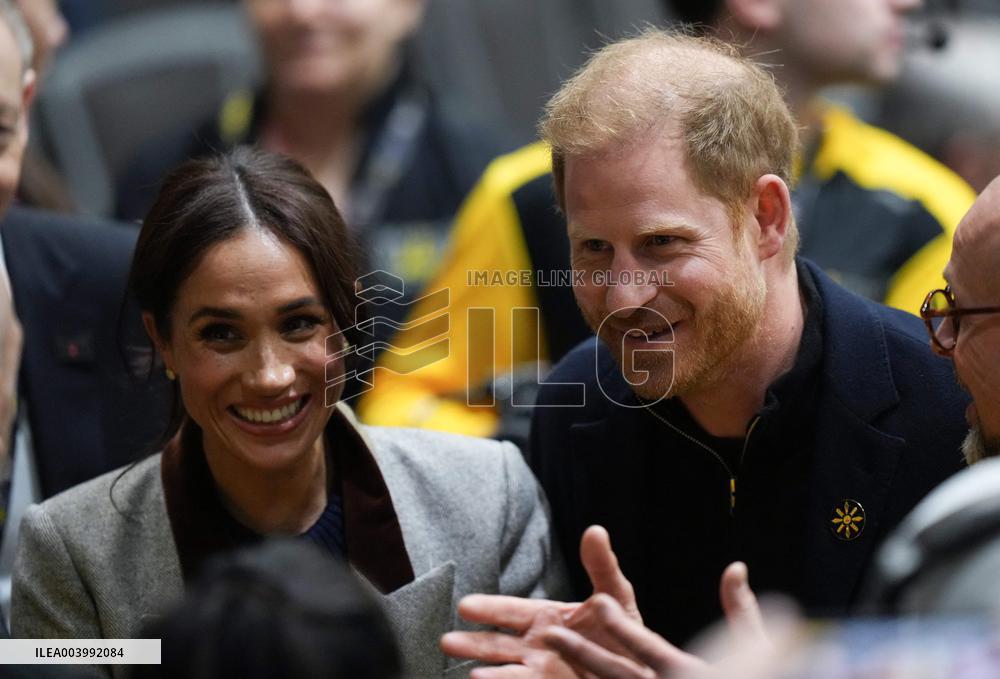 Duke And Duchess of Sussex At Invictus Games - Vancouver