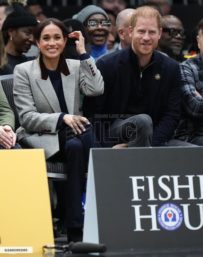 Duke And Duchess of Sussex At Invictus Games - Vancouver