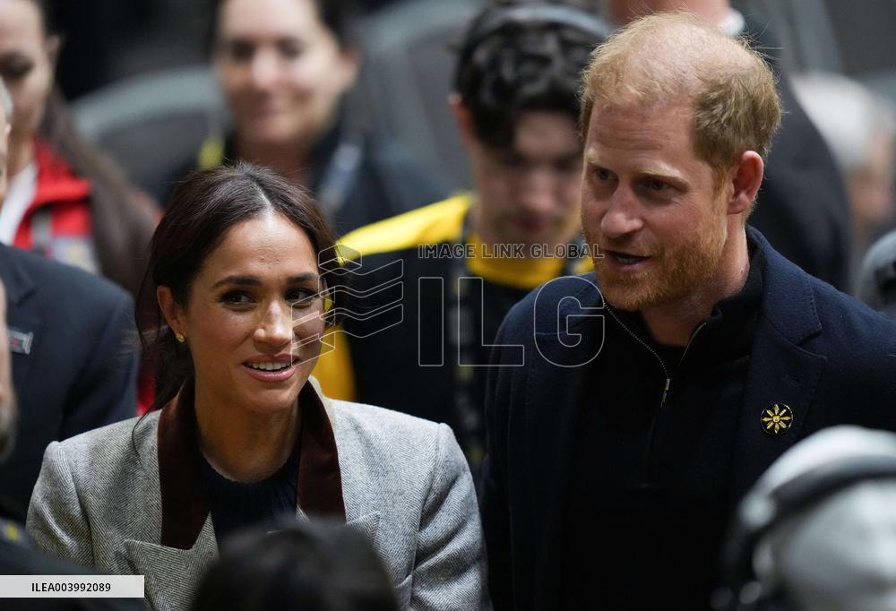 Duke And Duchess of Sussex At Invictus Games - Vancouver