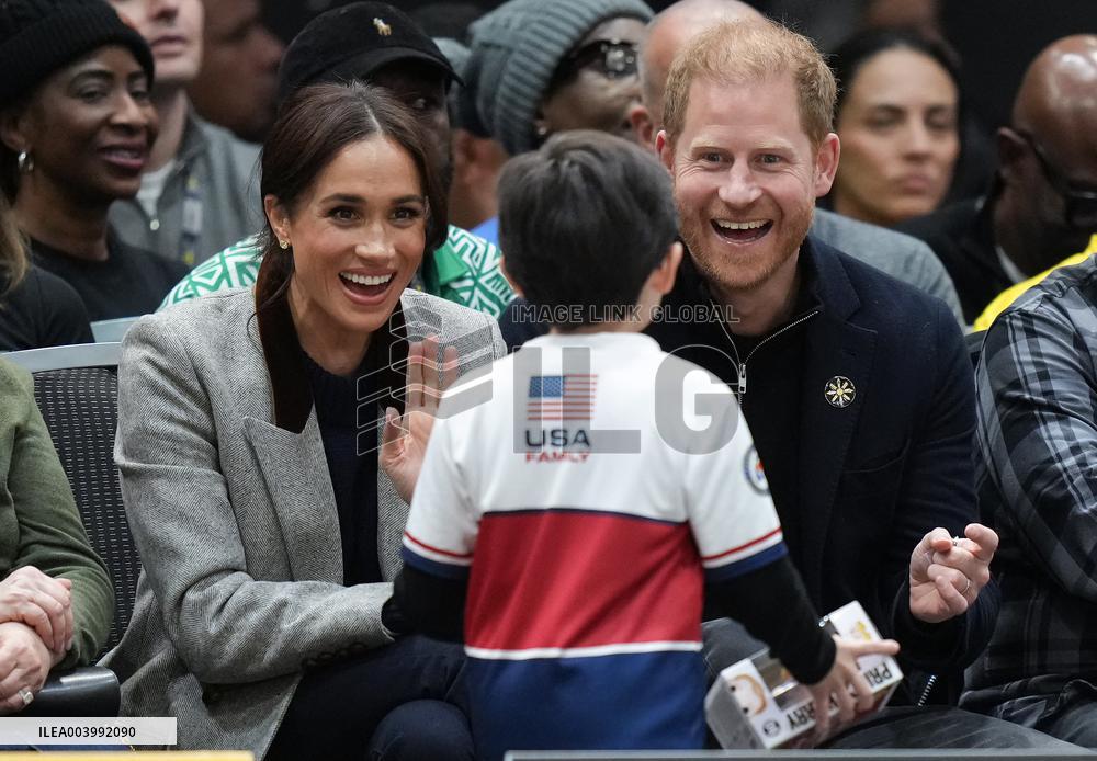 Duke And Duchess of Sussex At Invictus Games - Vancouver