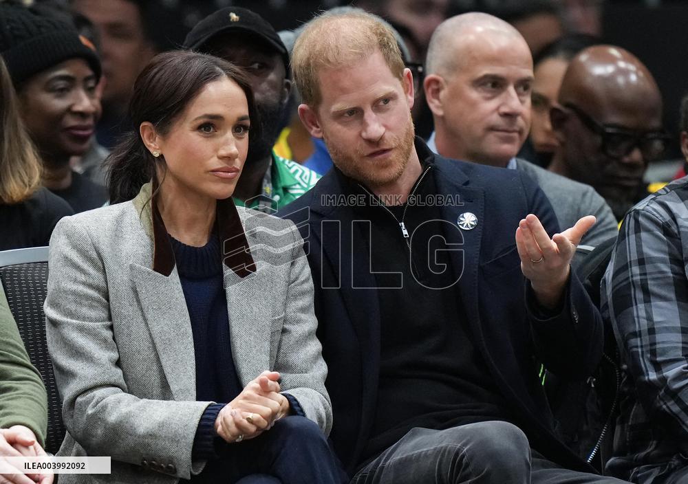 Duke And Duchess of Sussex At Invictus Games - Vancouver