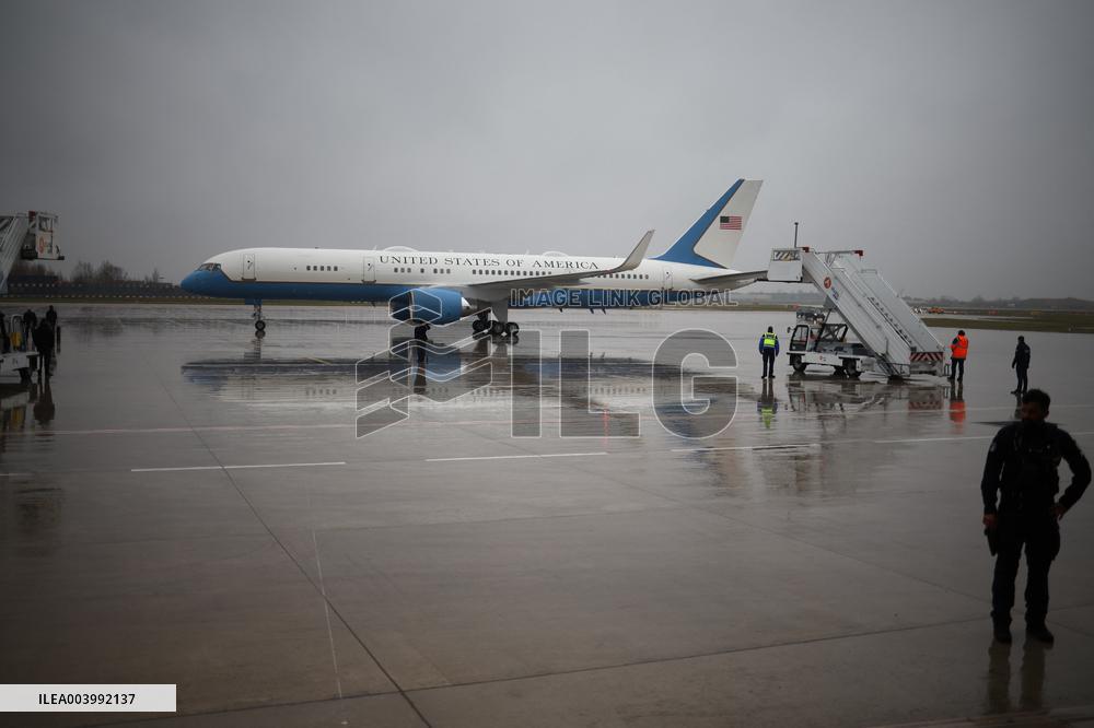 US Vice President Vance At Orly Airport Outside Paris