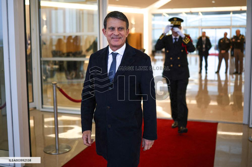 US Vice President Vance At Orly Airport Outside Paris