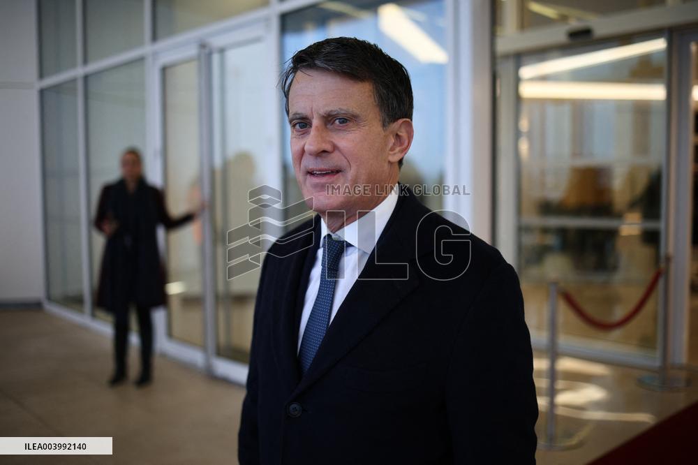 US Vice President Vance At Orly Airport Outside Paris