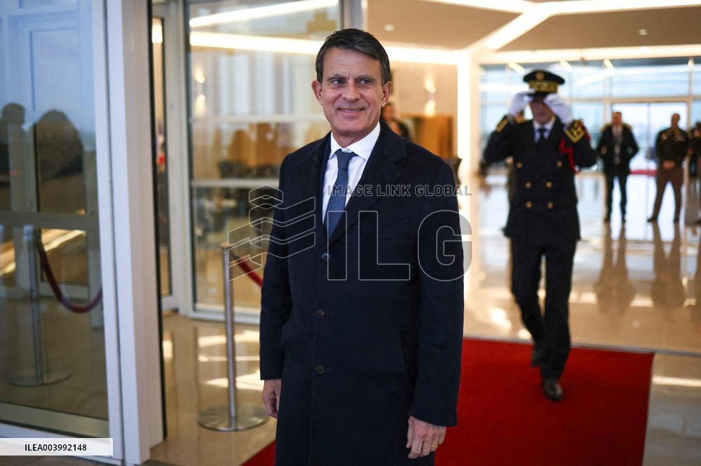US Vice President Vance At Orly Airport Outside Paris