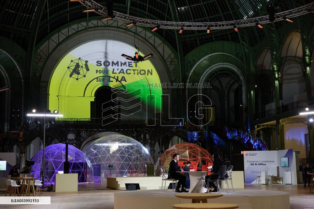 President Macron Speaks About AI on National Television - Paris