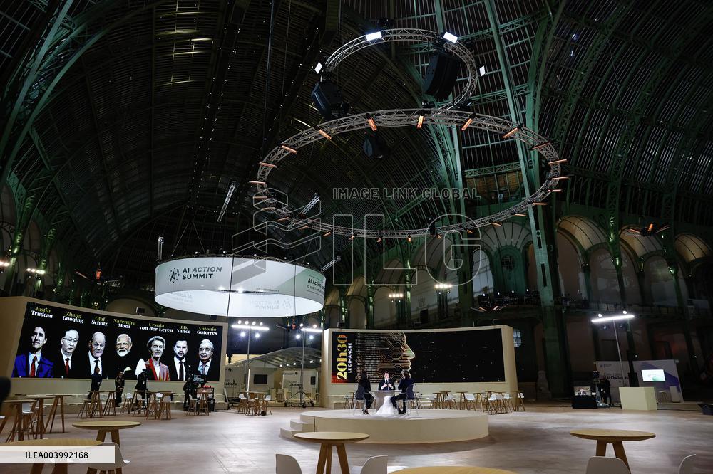 President Macron Speaks About AI on National Television - Paris