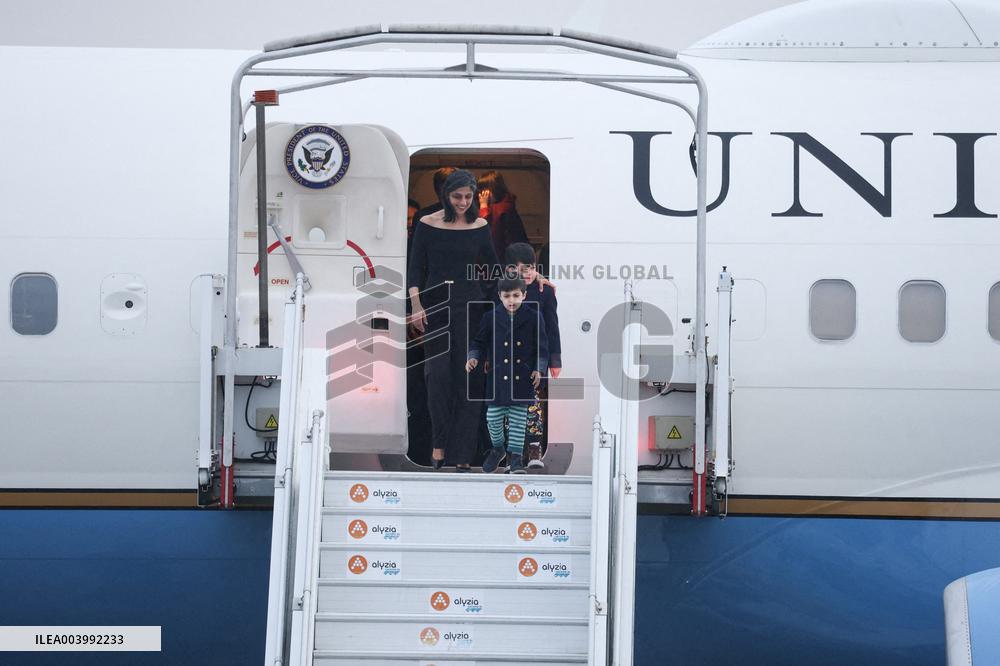 US Vice President Vance At Orly Airport Outside Paris