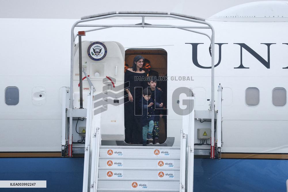 US Vice President Vance At Orly Airport Outside Paris