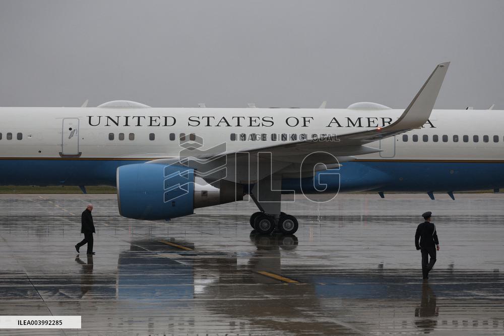 US Vice President Vance At Orly Airport Outside Paris