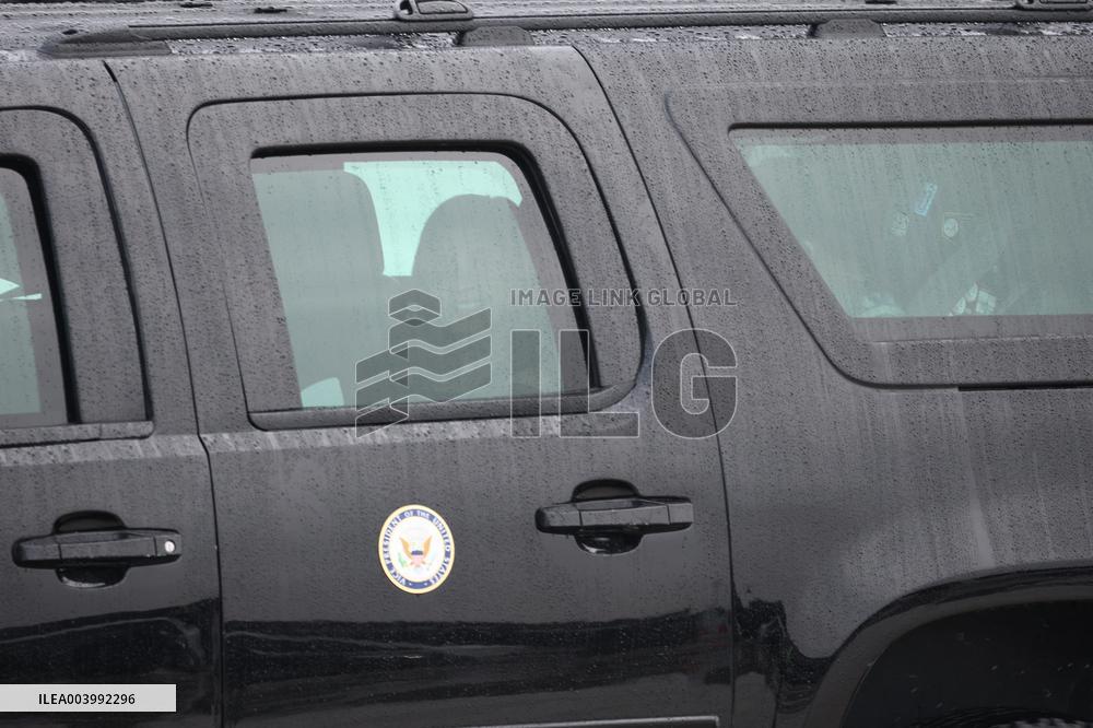 US Vice President Vance At Orly Airport Outside Paris