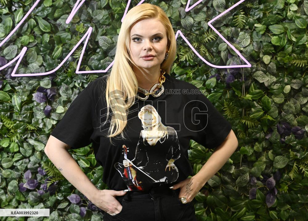 Finnish singer and 2025 Eurovision song contest representative Erika Vikman