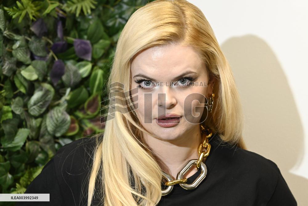 Finnish singer and 2025 Eurovision song contest representative Erika Vikman