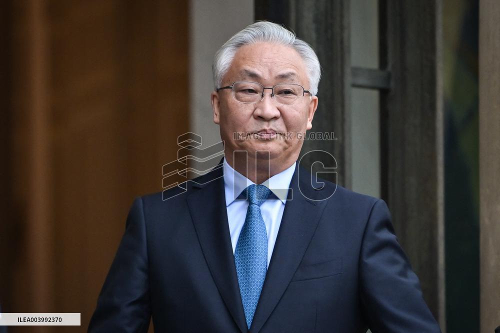 Arrivals for the Summit on AI at the Elysee Palace in Paris - FA