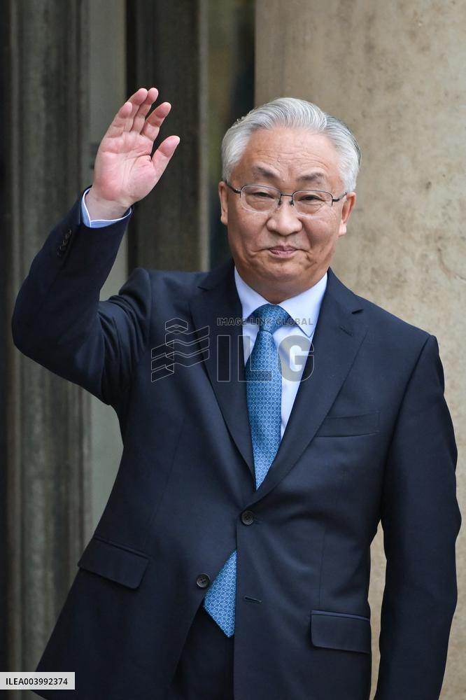 Arrivals for the Summit on AI at the Elysee Palace in Paris - FA