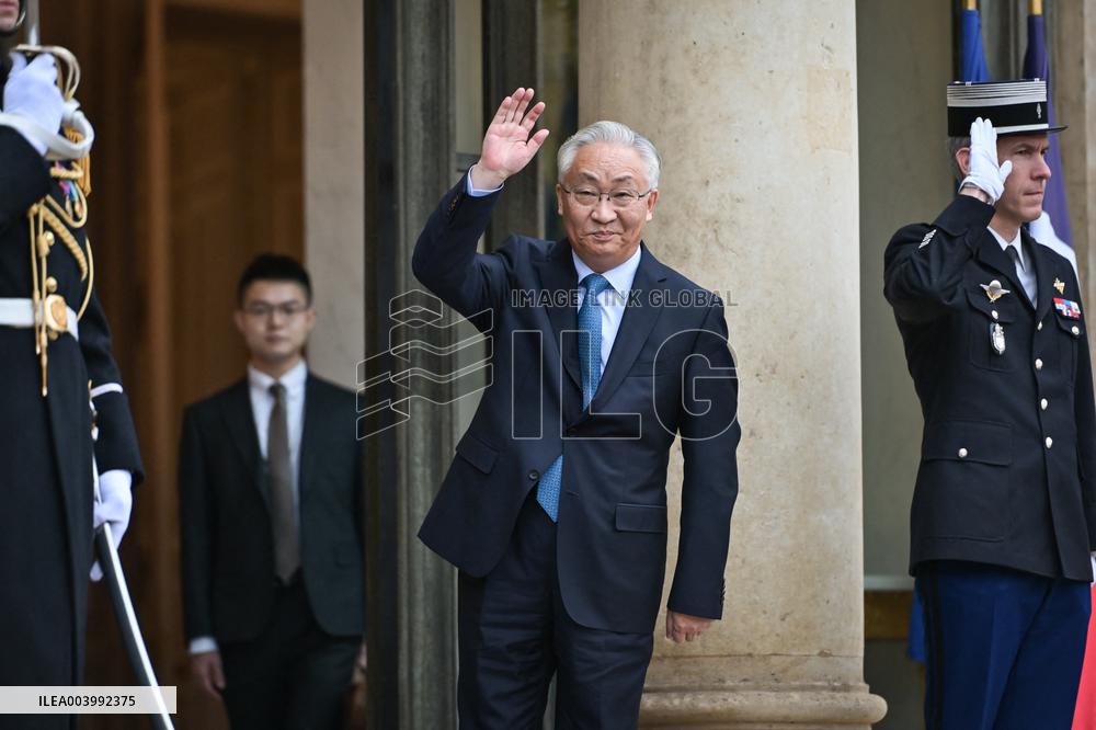 Arrivals for the Summit on AI at the Elysee Palace in Paris - FA