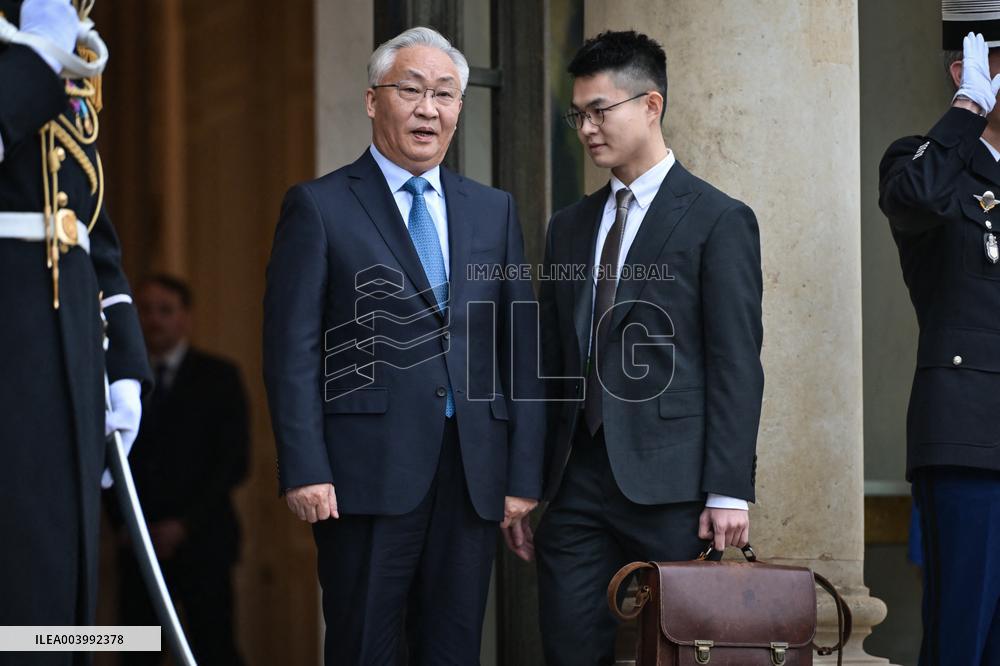 Arrivals for the Summit on AI at the Elysee Palace in Paris - FA