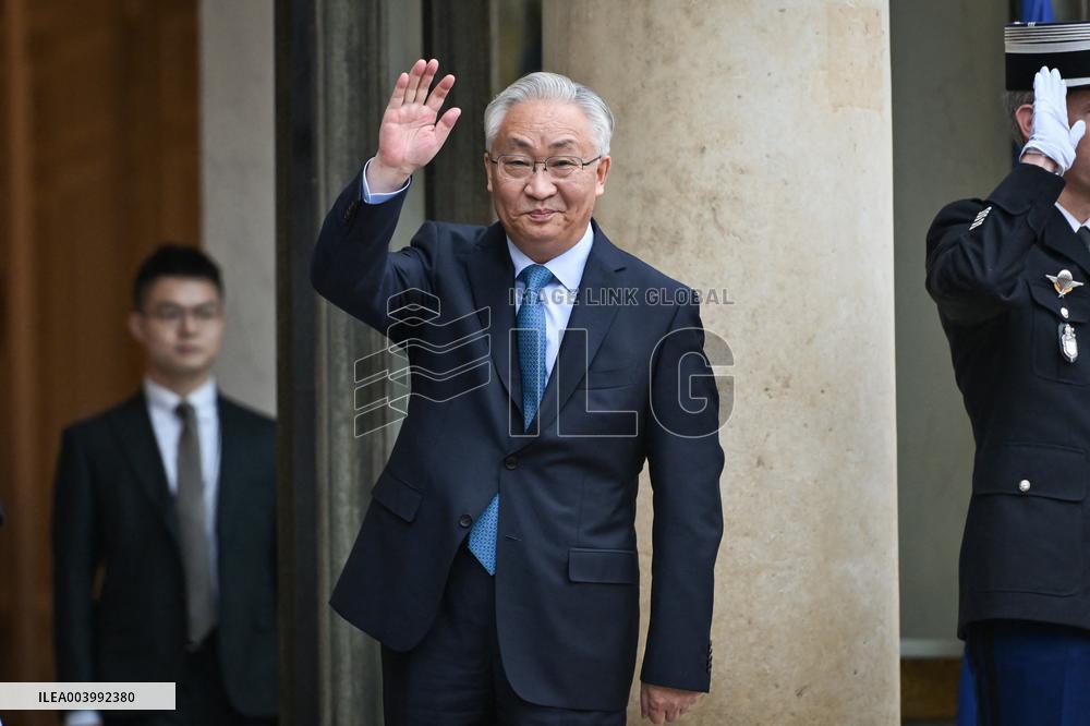 Arrivals for the Summit on AI at the Elysee Palace in Paris - FA