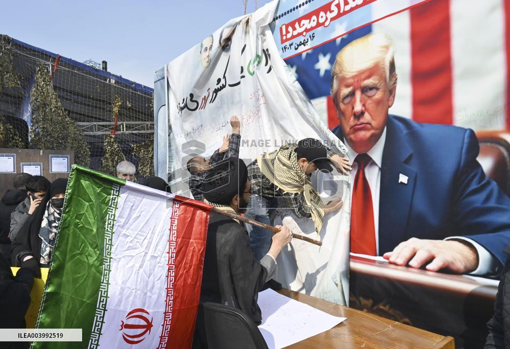 Anti-U.S. rally in Tehran