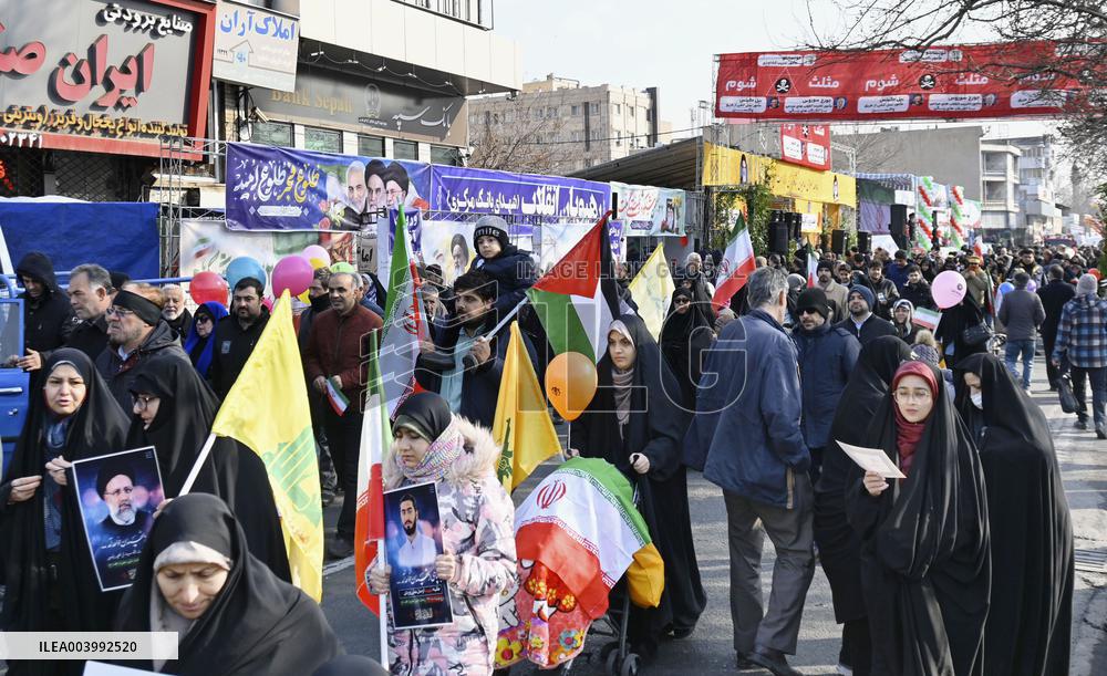Anti-U.S. rally in Tehran