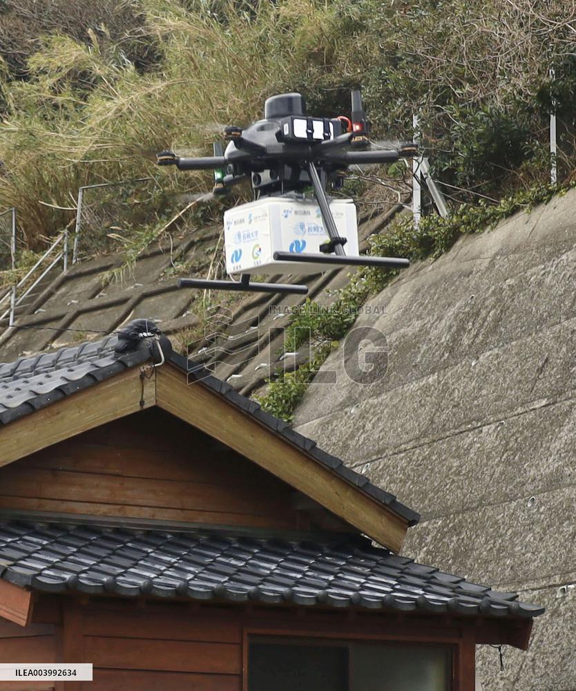 Drone medicine delivery service