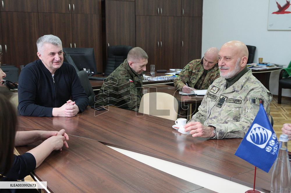 Admiral Giuseppe Cavo Dragone visits Ukraine