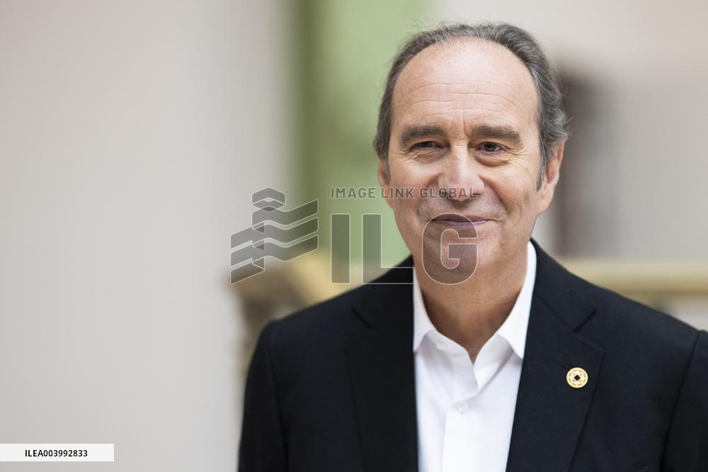 Portrait of Xavier Niel during AI Action Summit - Paris