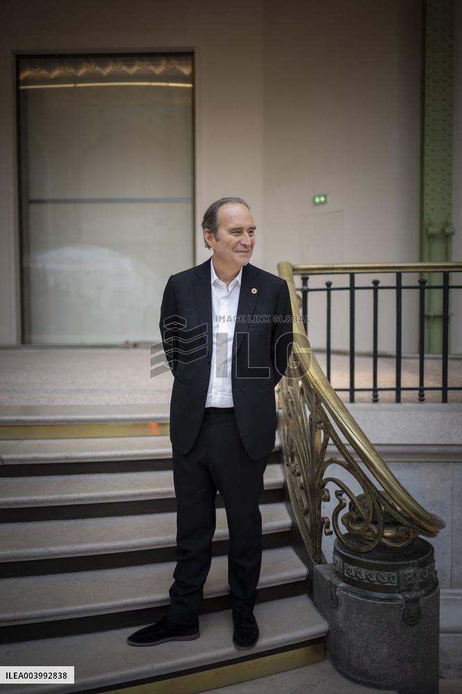 Portrait of Xavier Niel during AI Action Summit - Paris