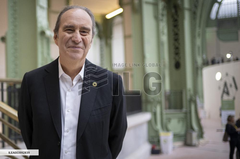 Portrait of Xavier Niel during AI Action Summit - Paris