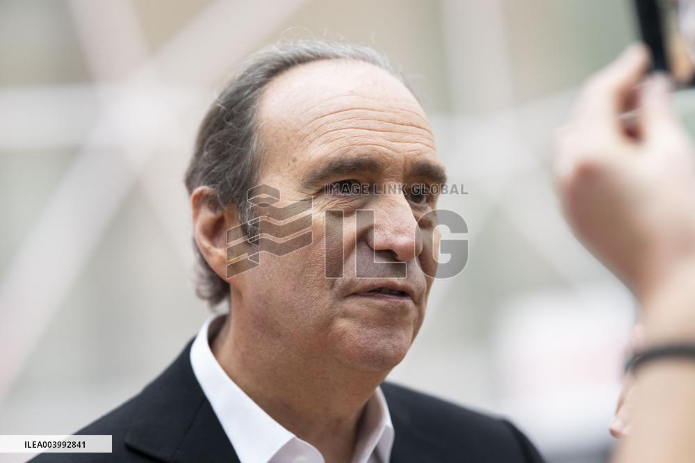 Portrait of Xavier Niel during AI Action Summit - Paris