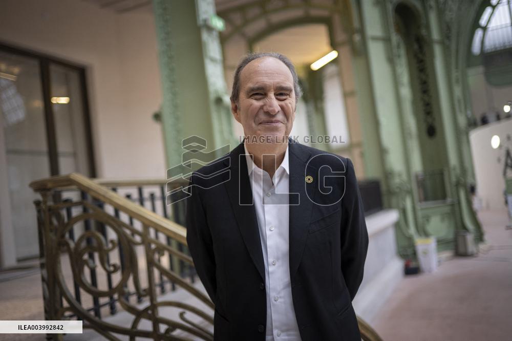 Portrait of Xavier Niel during AI Action Summit - Paris