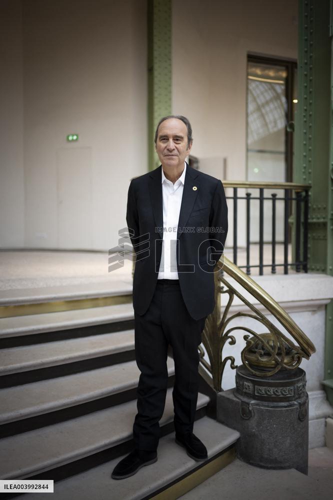 Portrait of Xavier Niel during AI Action Summit - Paris